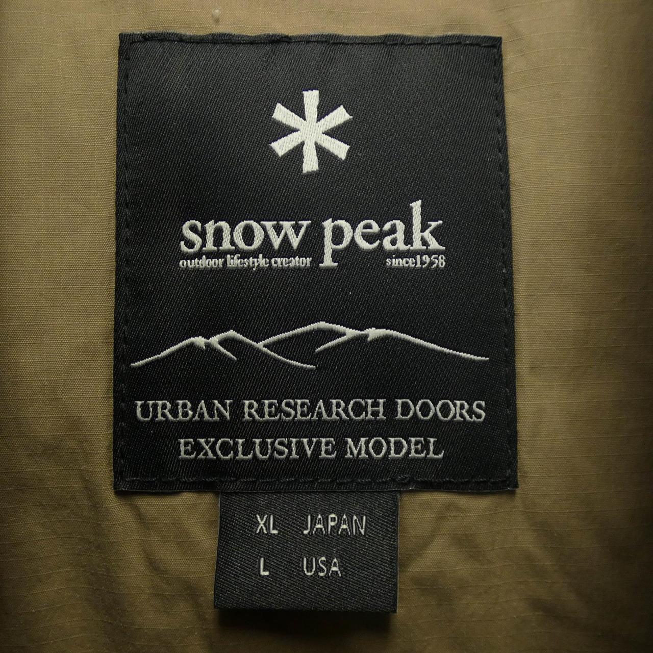 スノーピーク snow peak ダウンベスト