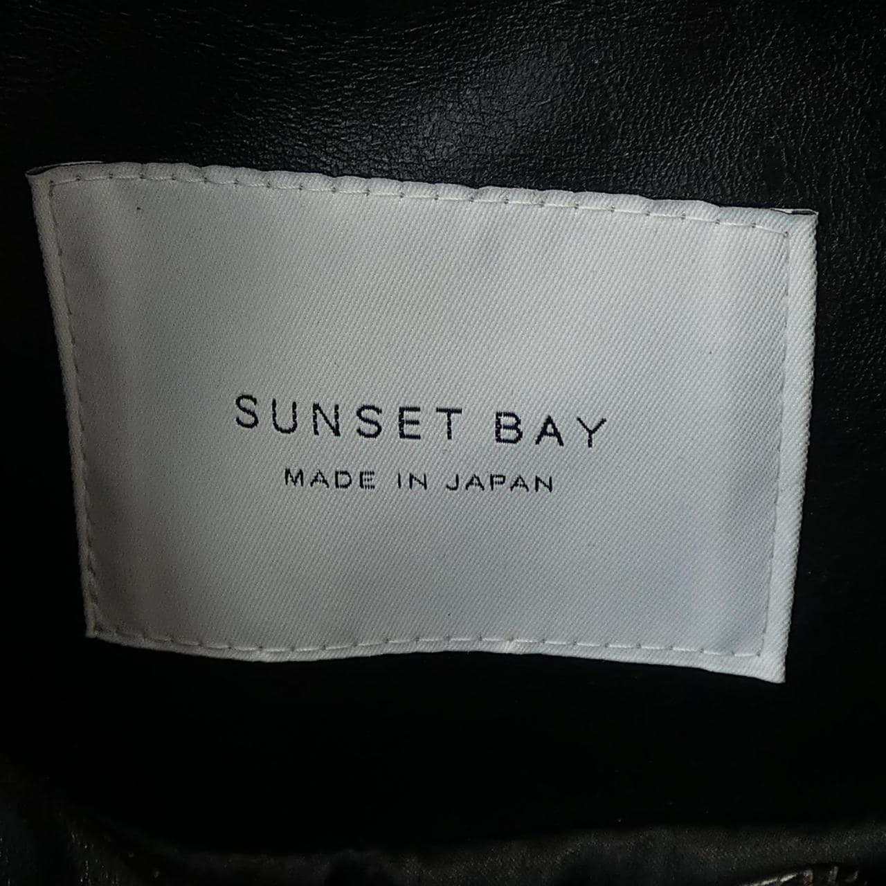 SUNSET BAY leather jacket