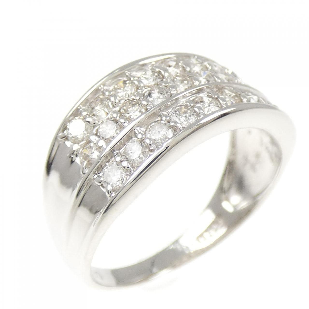 PT900 ダイヤモンド リング 0.85CT