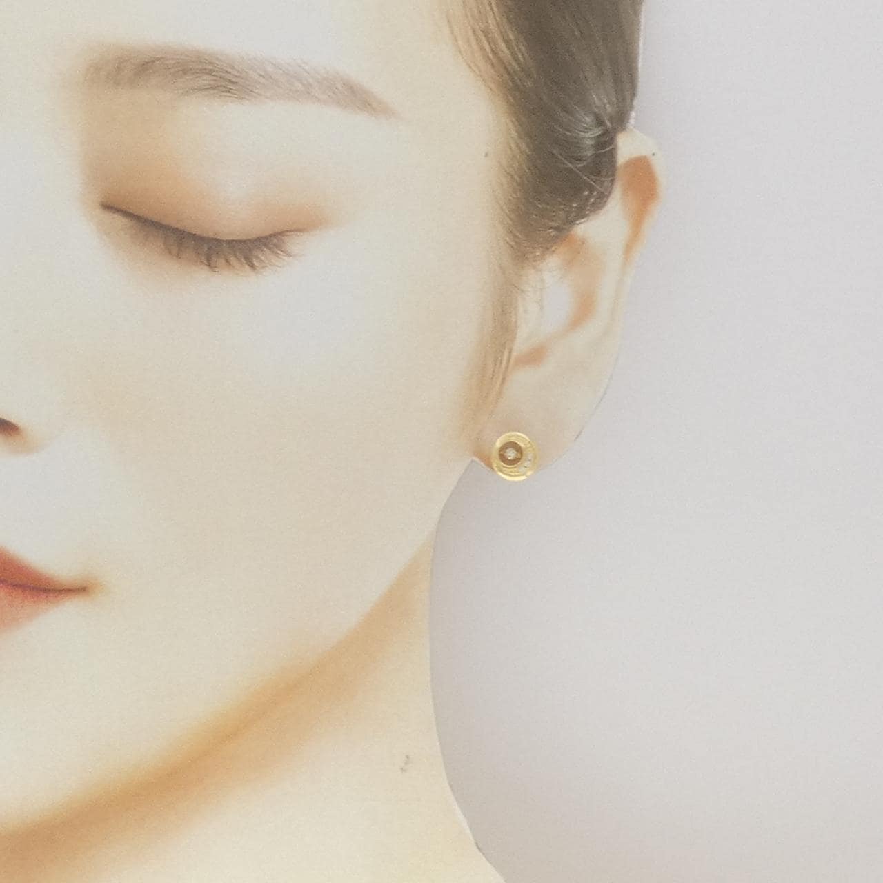 フェスタリア ダイヤモンド ピアス 0.12CT