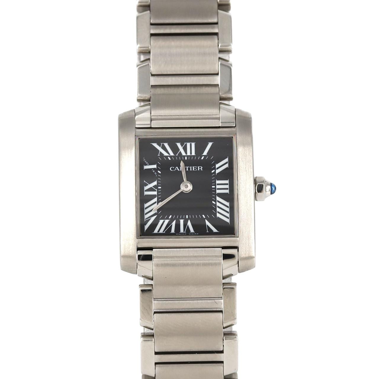 Cartier Tank Française SM W51026Q3 SS石英