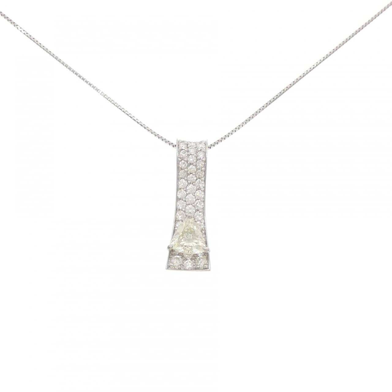 PT900/PT850 パヴェ ダイヤモンド ネックレス 1.063CT