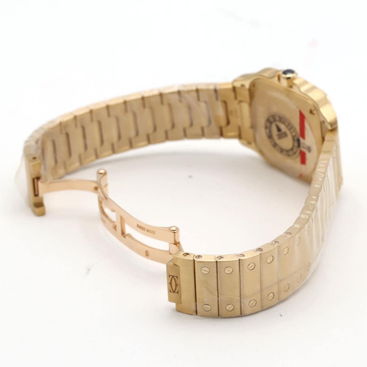 【未使用品】カルティエ サントスSM YG WGSA0107 YG クォーツ