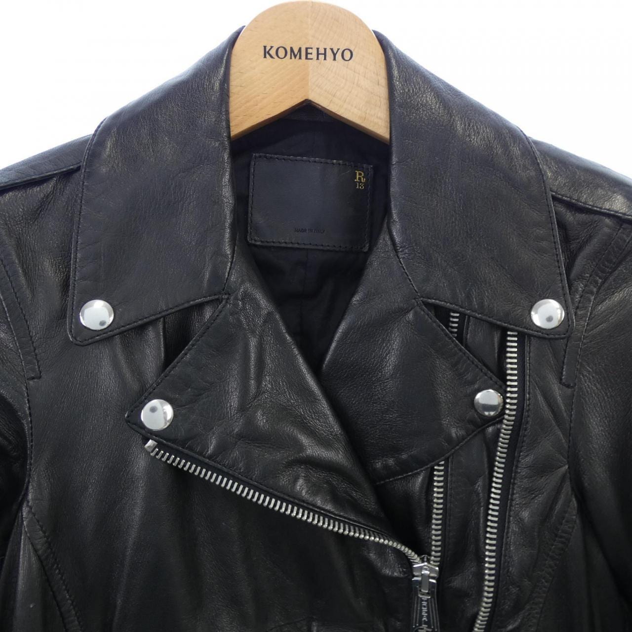 アールサーティーン R13 レザージャケット