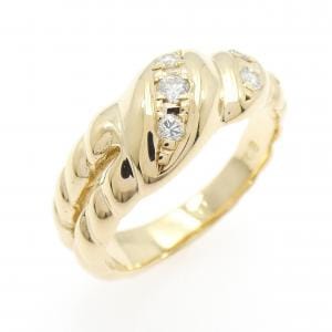 K18YG ダイヤモンド リング 0.16CT