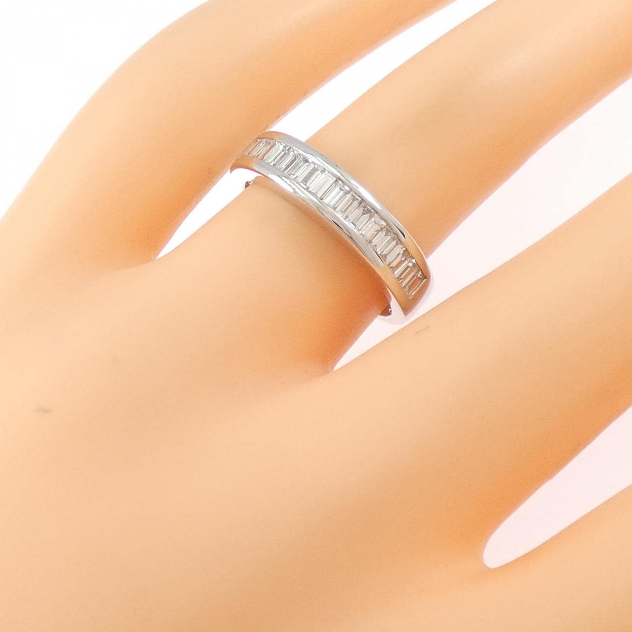 K18WG ダイヤモンド リング 0.60CT