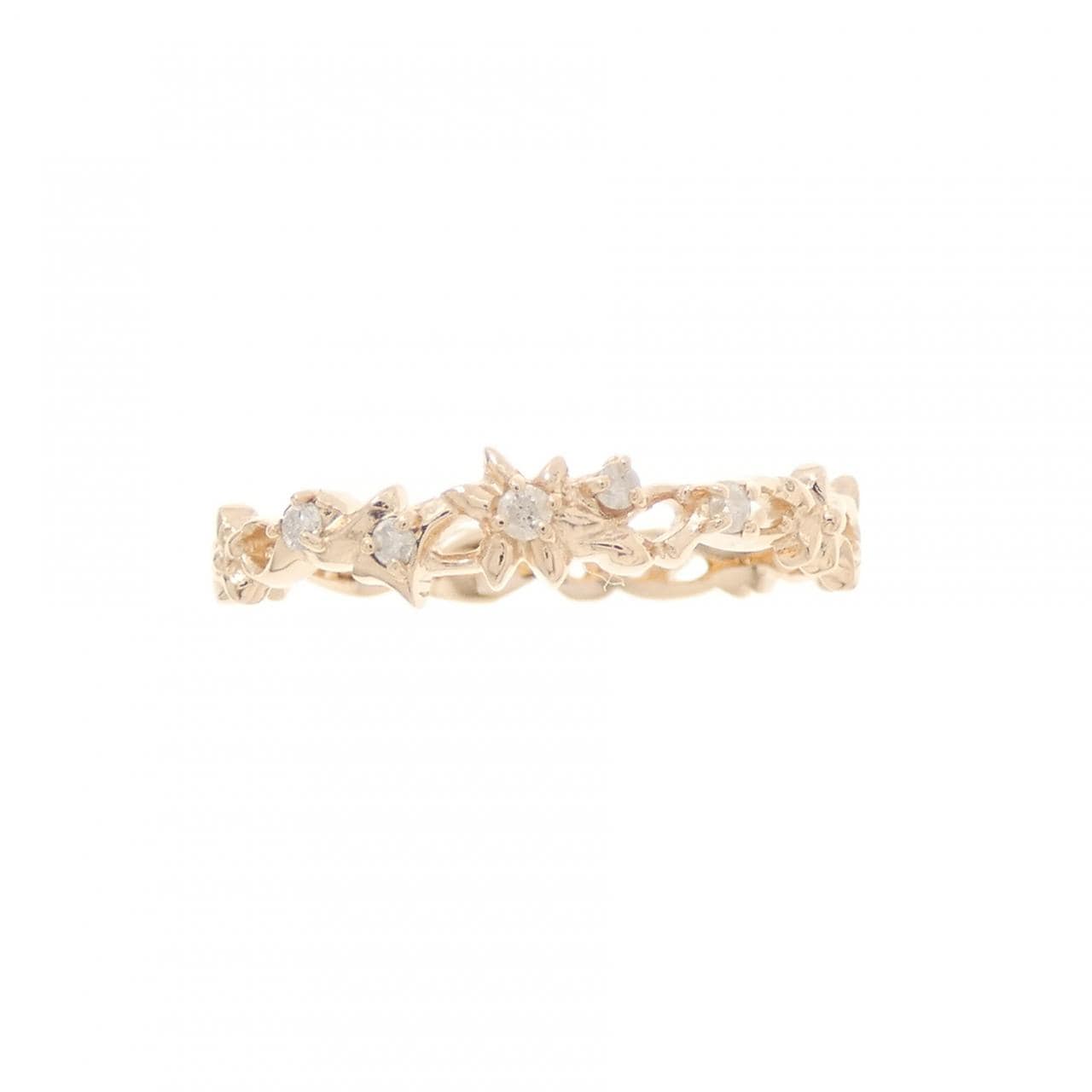アガット ダイヤモンド リング 0.05CT
