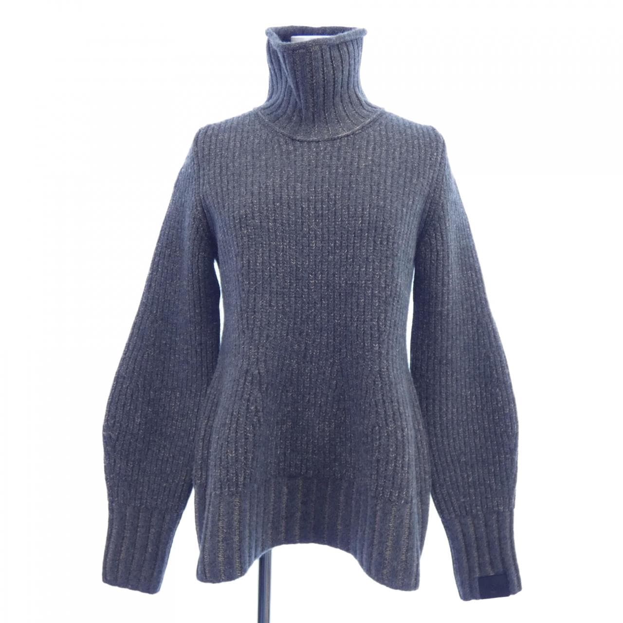 ルイヴィトン LOUIS VUITTON プリーツウエストタートルネックプルオーバー FRKL57QIM ニット