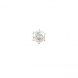 K18YG ダイヤモンド ピアス 0.505CT 片耳