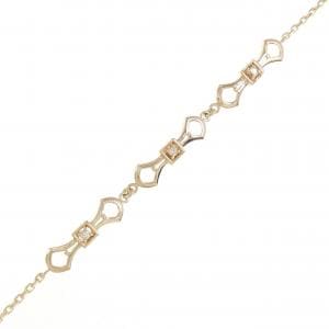 K18YG ダイヤモンド ブレスレット 0.06CT