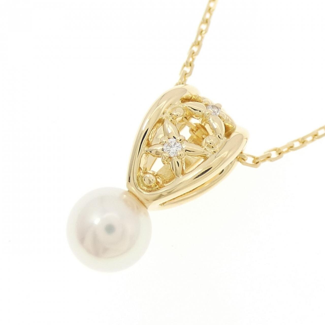 ミキモト アコヤパール ネックレス 7mm