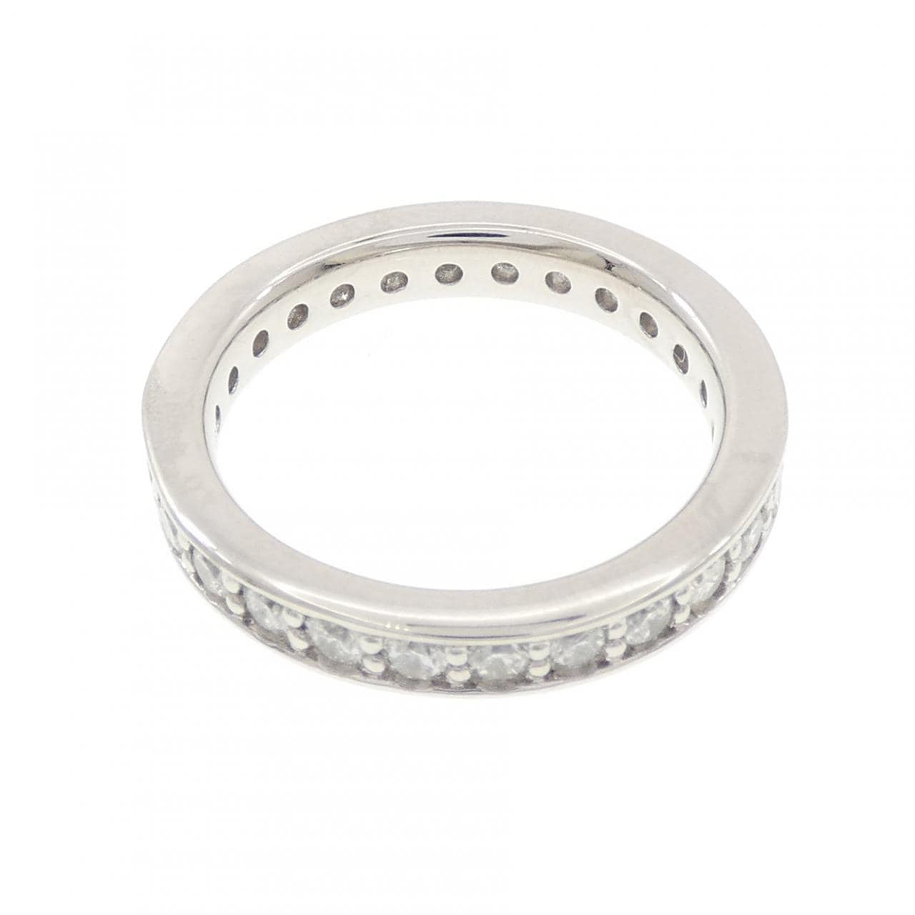 PT950 フルエタニティ ダイヤモンド リング 1.06CT
