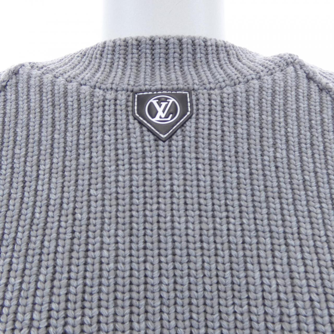 ルイヴィトン LOUIS VUITTON リブニットカーディガン FRKC95QFL カーディガン