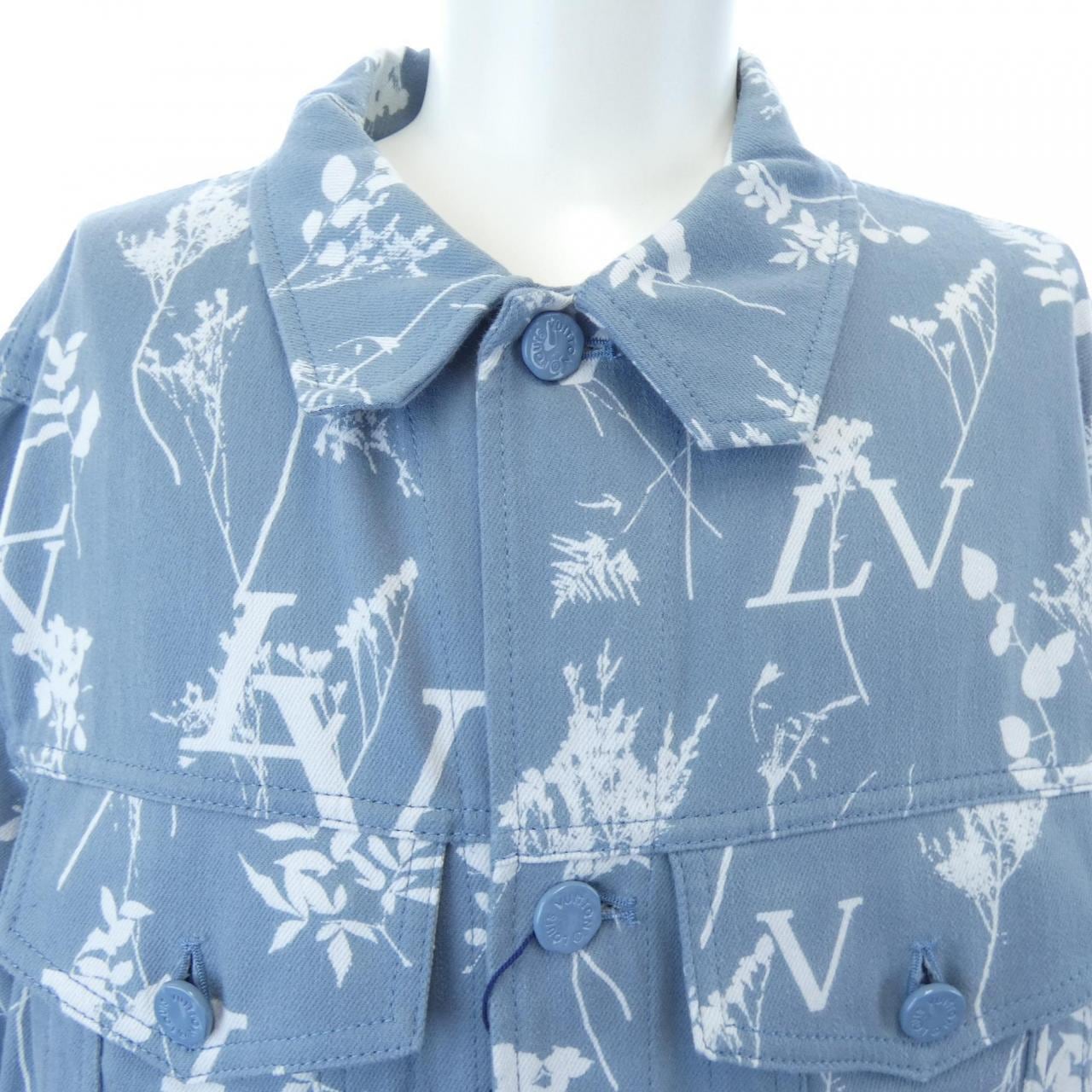 ルイヴィトン LOUIS VUITTON DNAリーフデニムジャケット HNA59WNF1 デニムジャケット