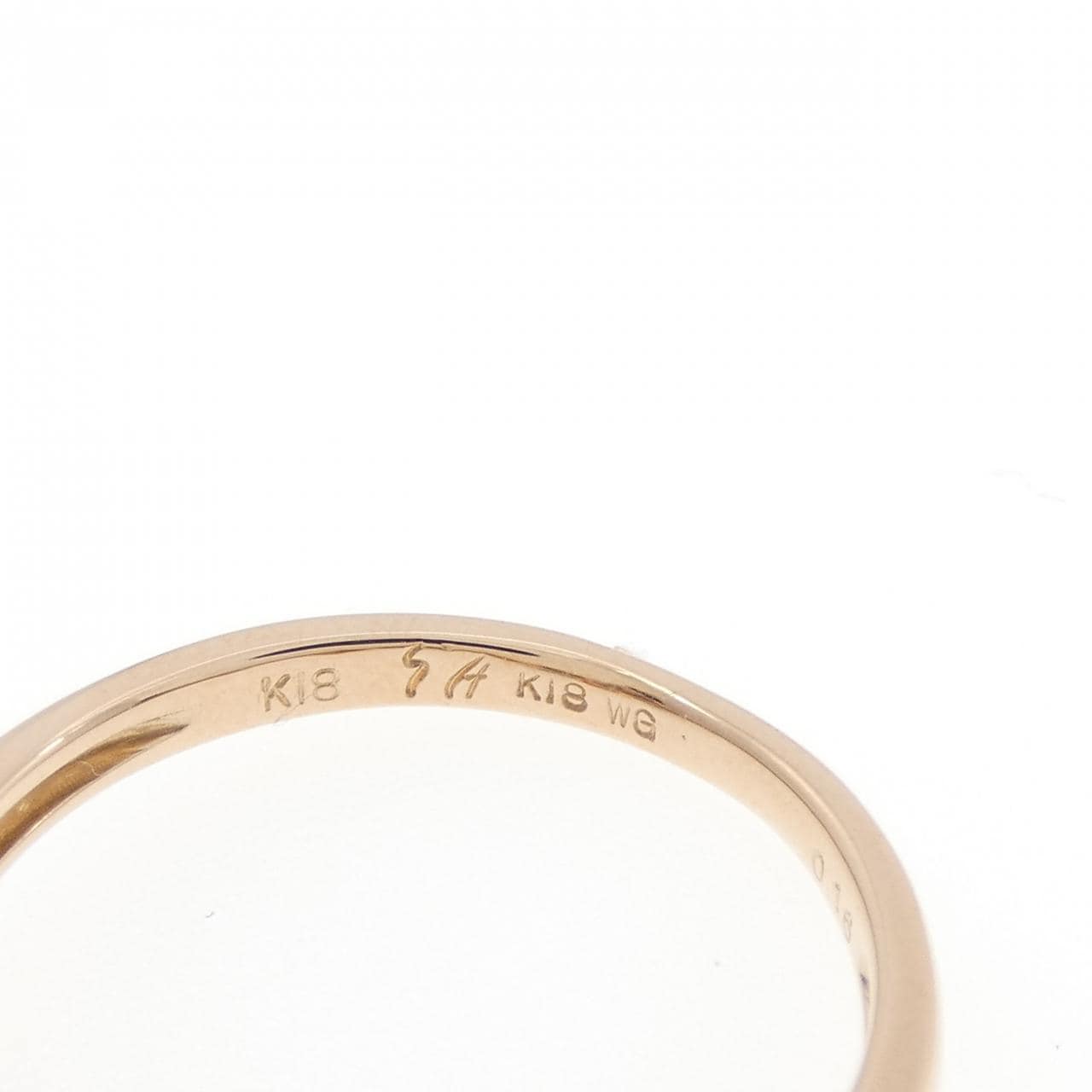 セイレーン　アズーロ ダイヤモンド リング 0.16CT