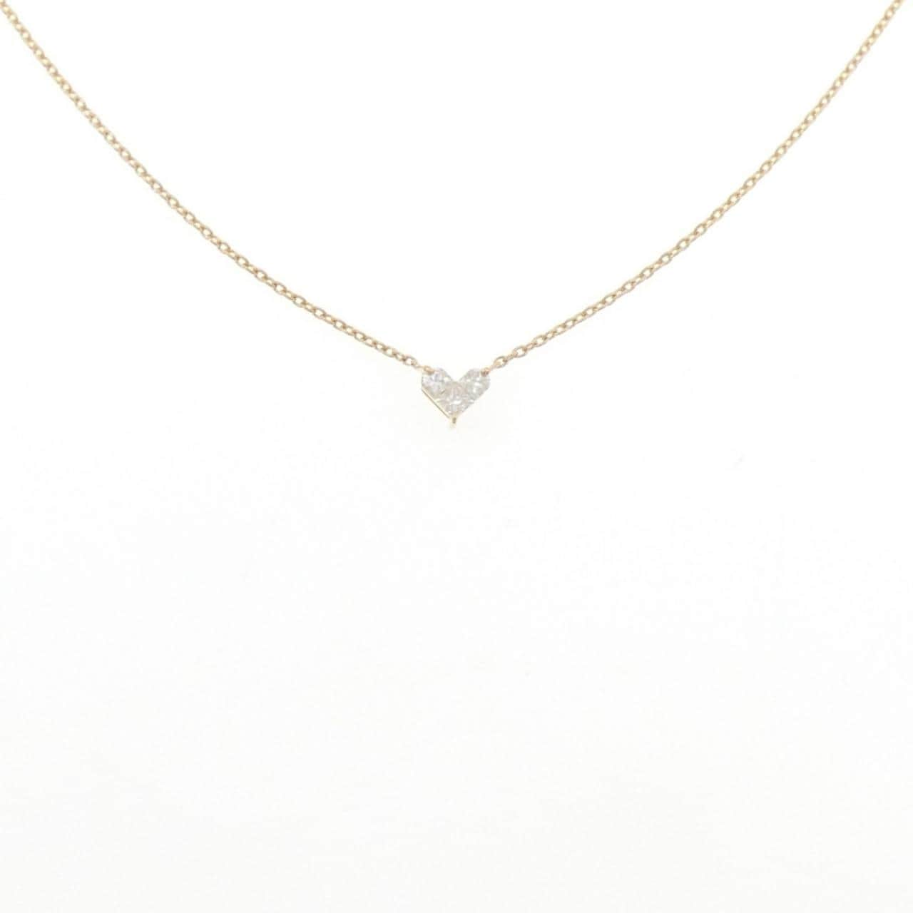 スタージュエリー ミステリアスハート ネックレス 0.15CT