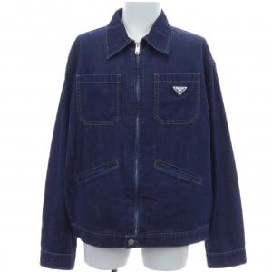 プラダ PRADA トライアングルロゴ GEB255 SOOO 14PW デニムジャケット