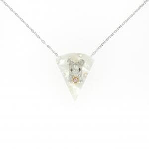 ジーエスティービー マウス カラーストーン ネックレス