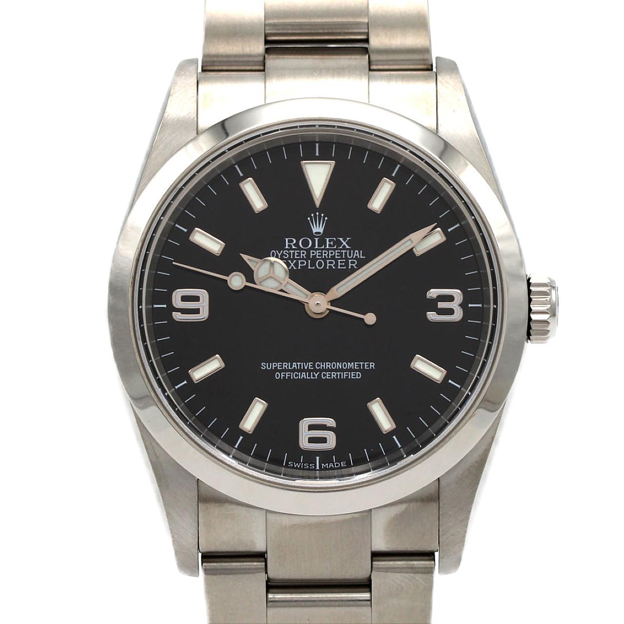 ロレックス エクスプローラーI 114270 SS 自動巻 Z番