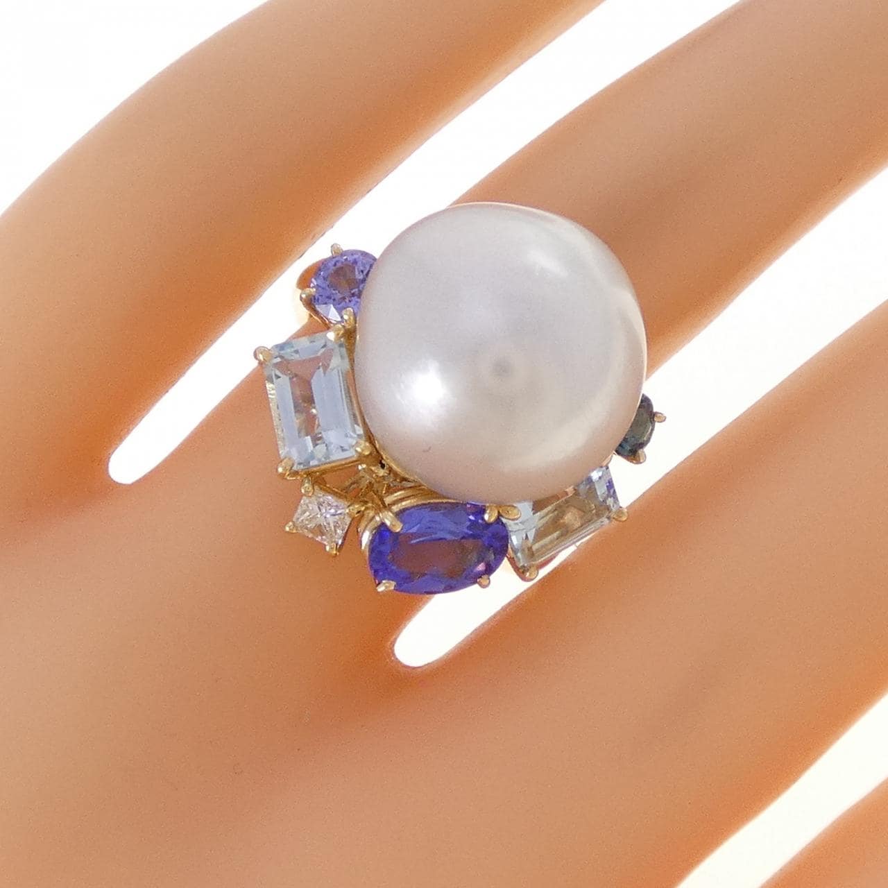 タサキ 白蝶パール リング
