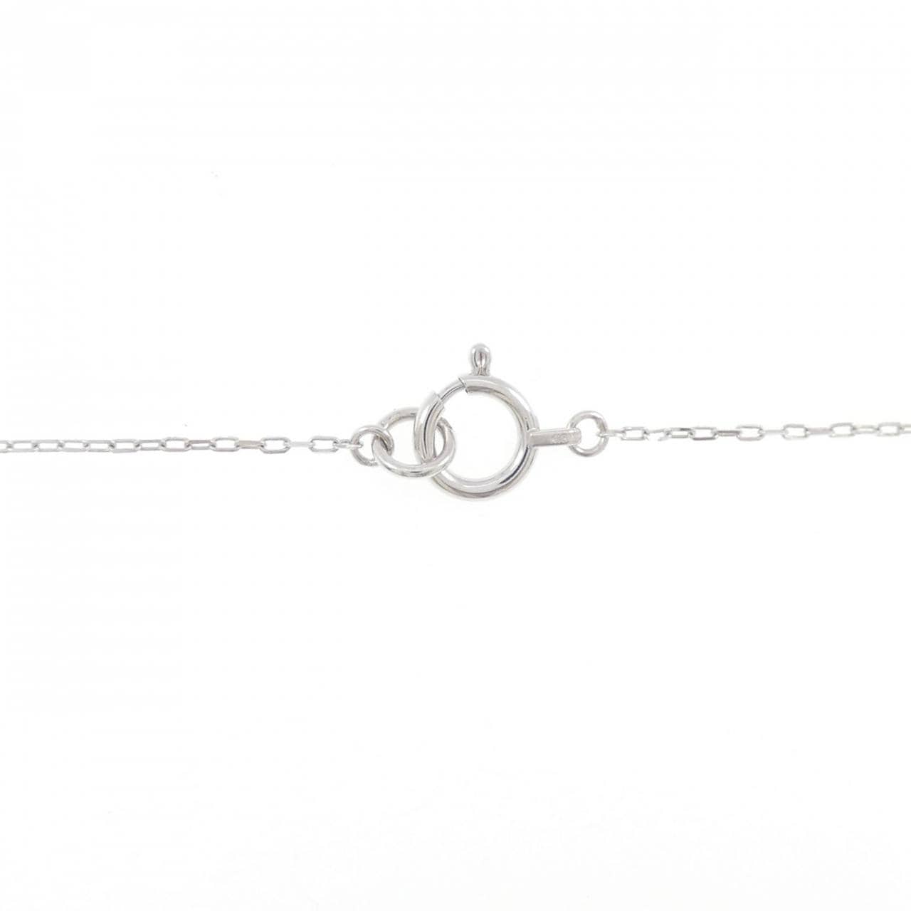 K18WG ダイヤモンド ネックレス 0.09CT