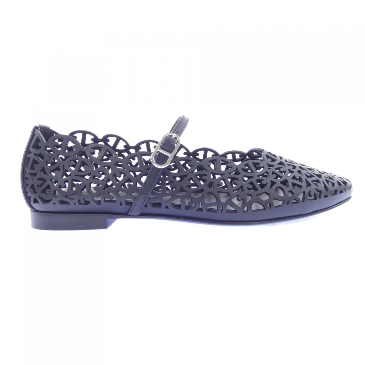 エルメス HERMES メリ シェーヌダンクル 261088Z フラットシューズ