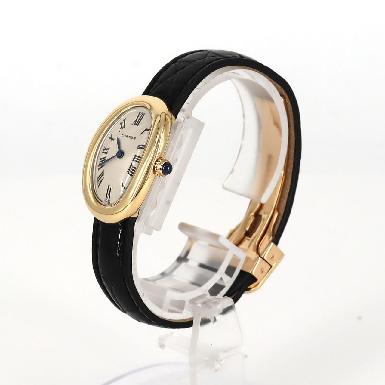 Cartier Baignoir YG W1500551 YG石英