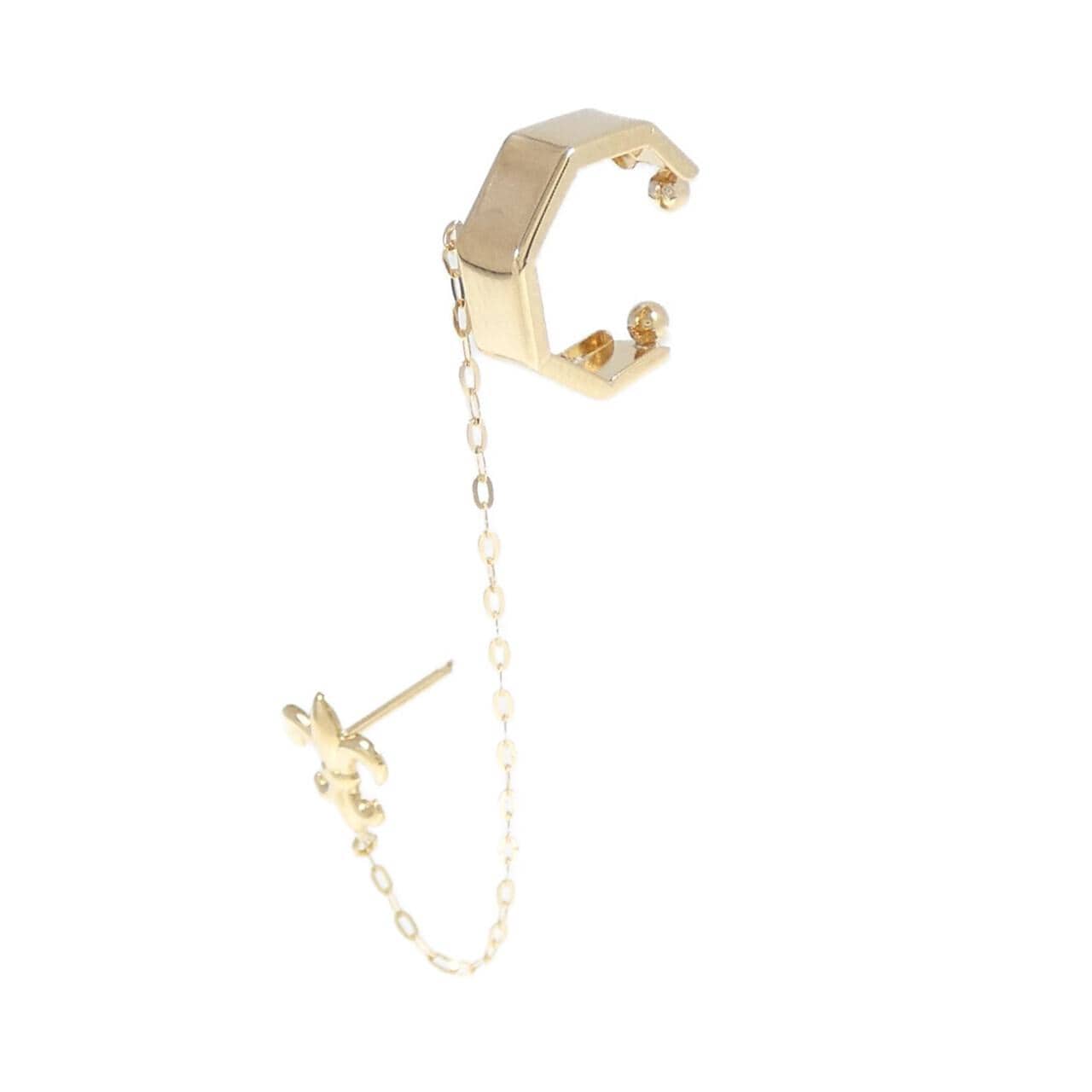 K18YG earrings (one ear)