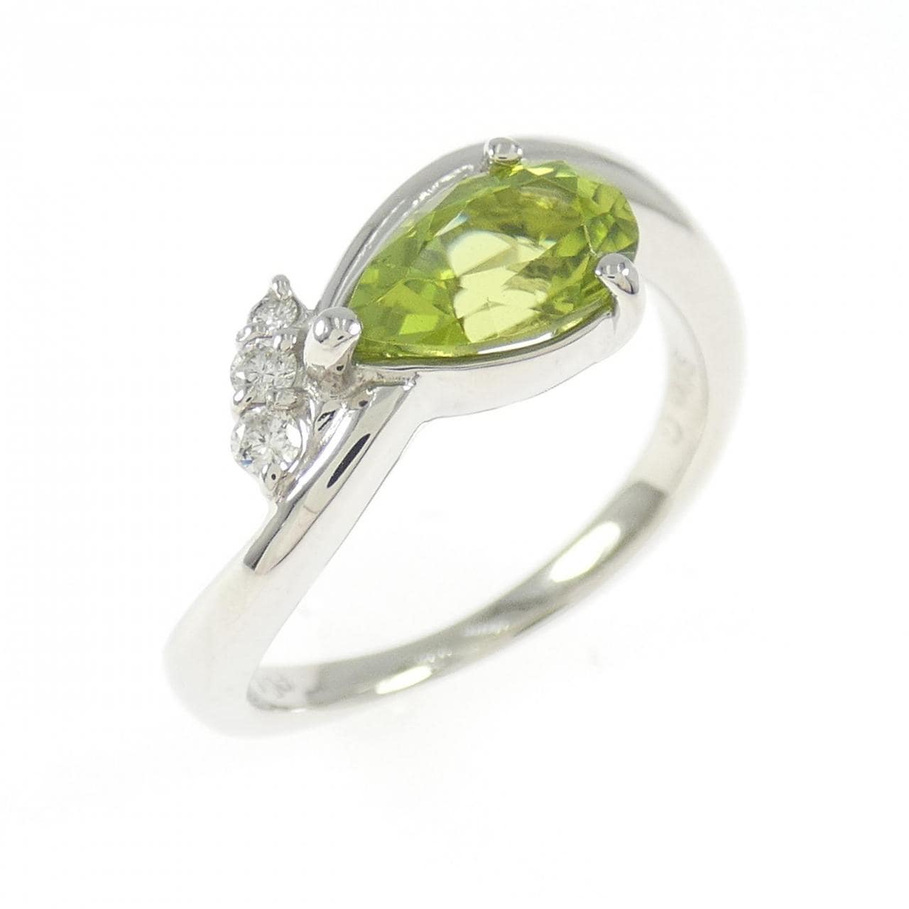 PT900 ペリドット リング 0.93CT