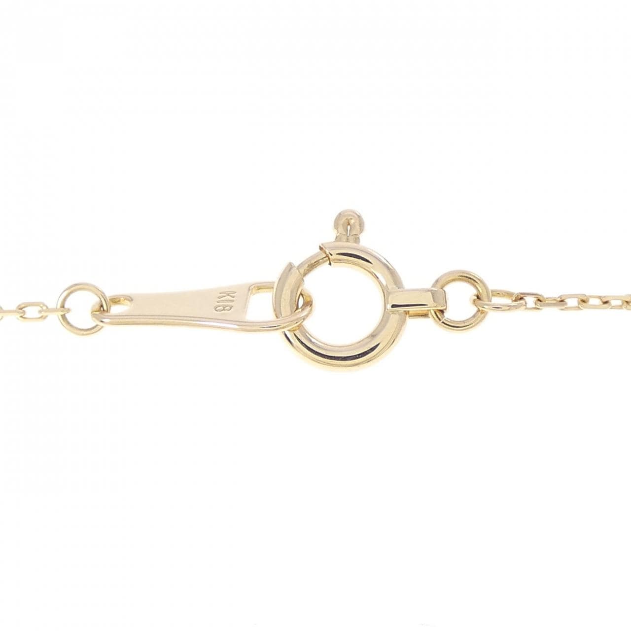 アガット ダイヤモンド ネックレス 0.01CT