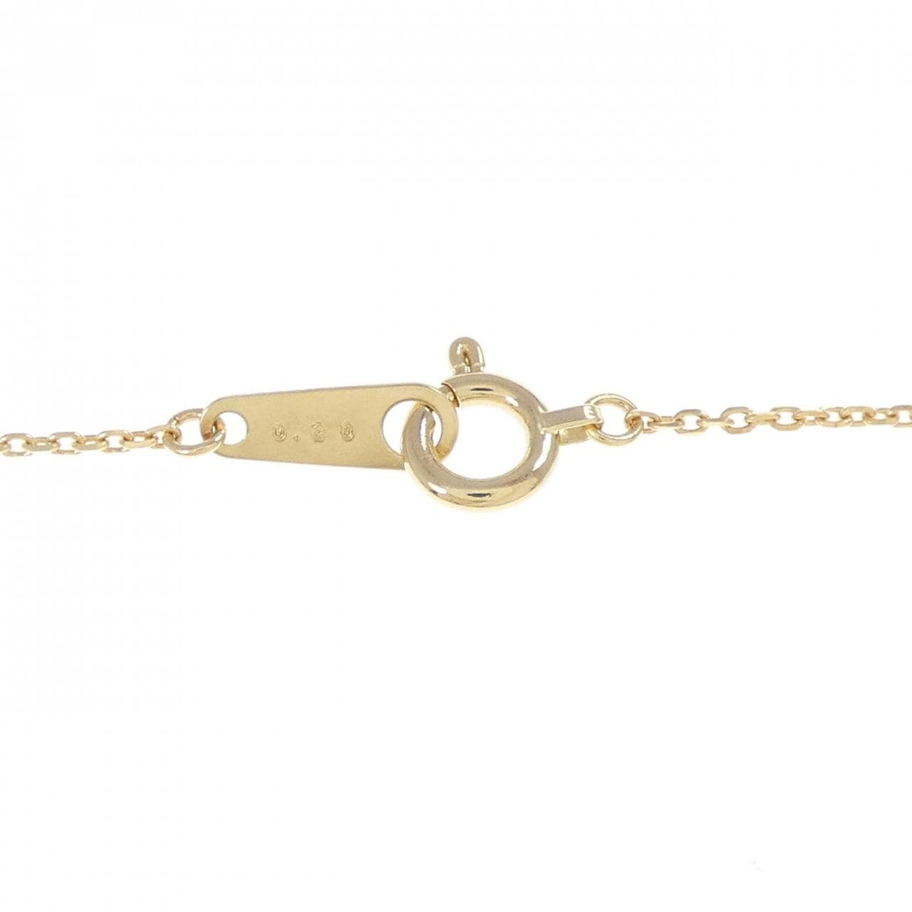 K18YG ダイヤモンド ネックレス 0.20CT