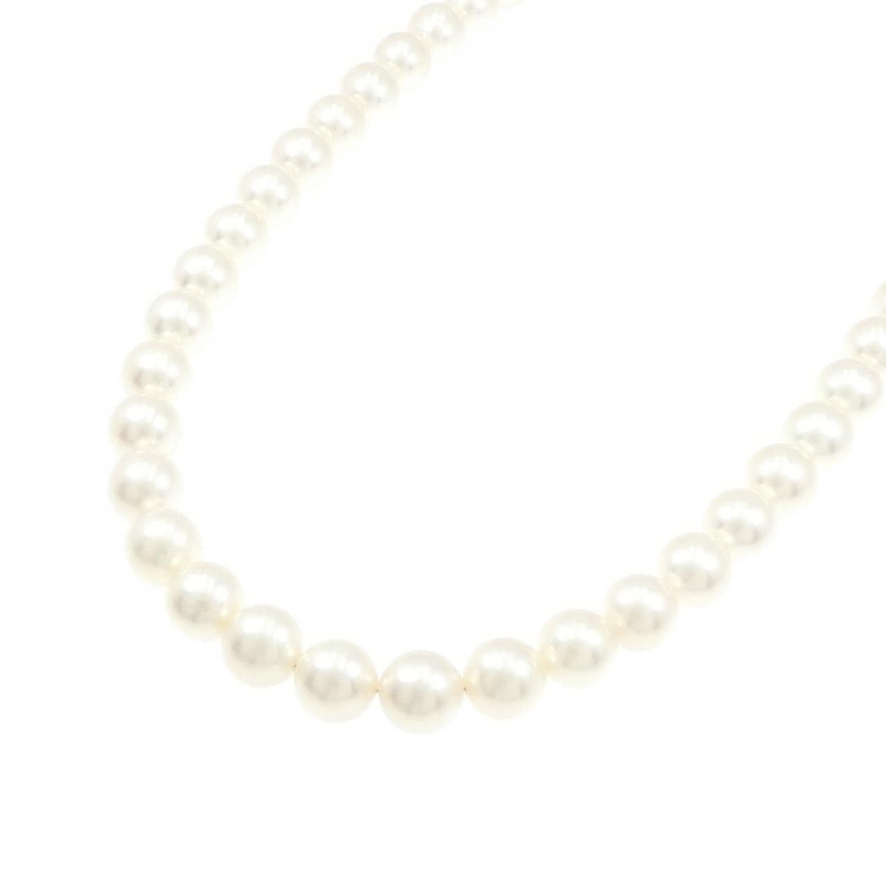 シルバークラスプ アコヤパール ネックレス 8.5-9mm