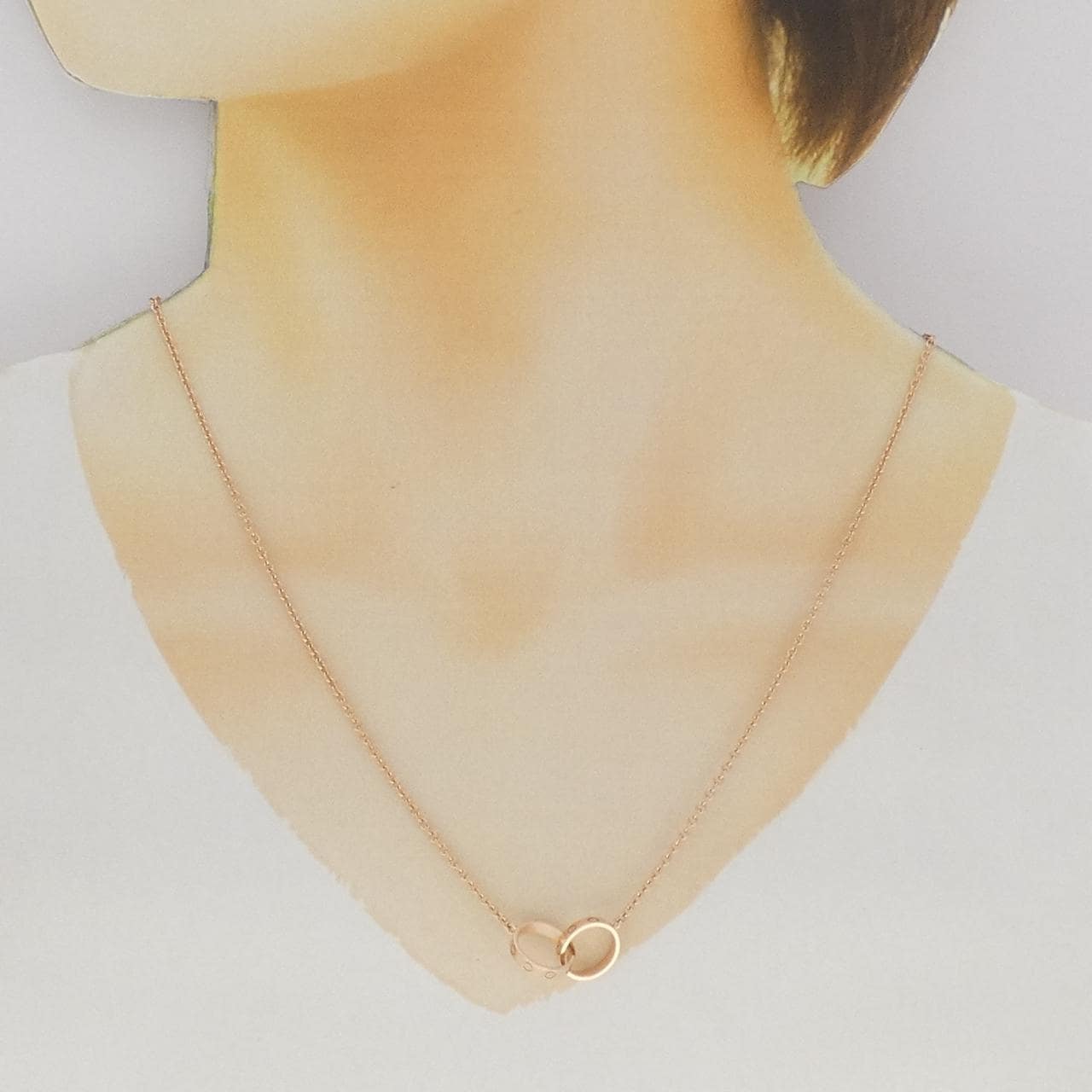 カルティエ ベビーラブ ネックレス