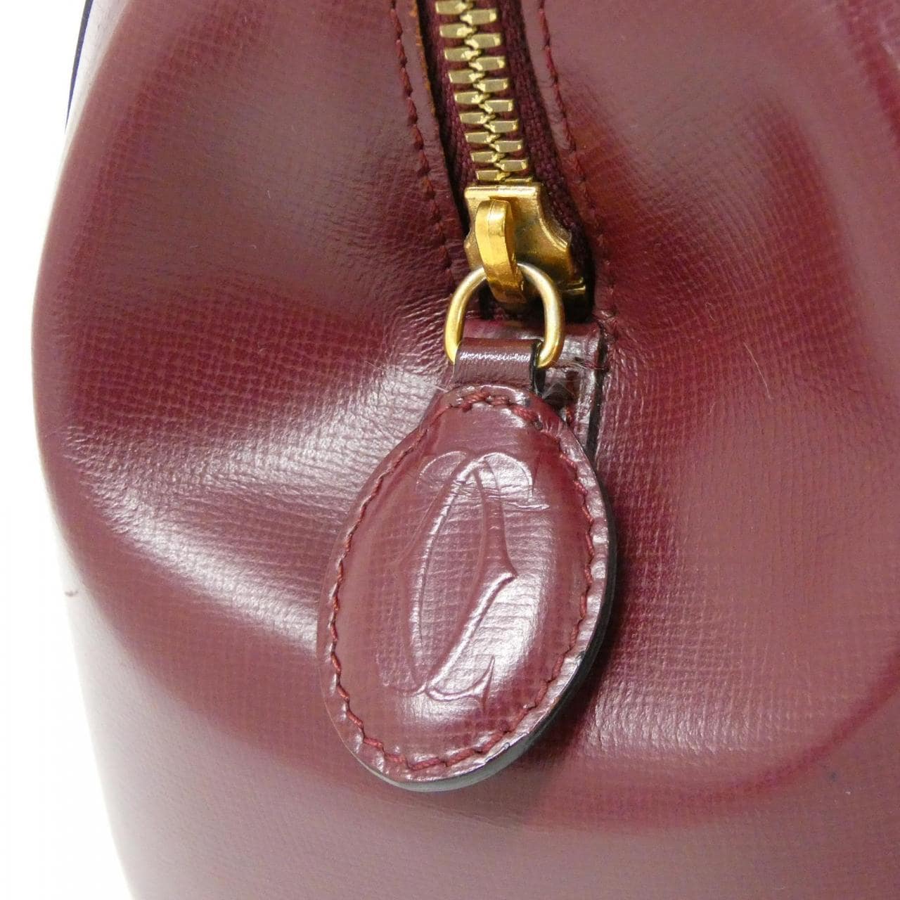 【ヴィンテージ】カルティエ ボストンバッグ