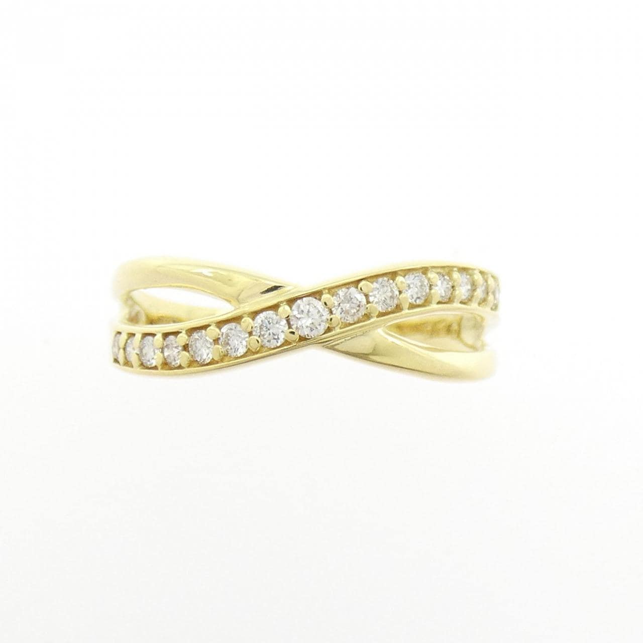 K18YG ダイヤモンド リング 0.20CT