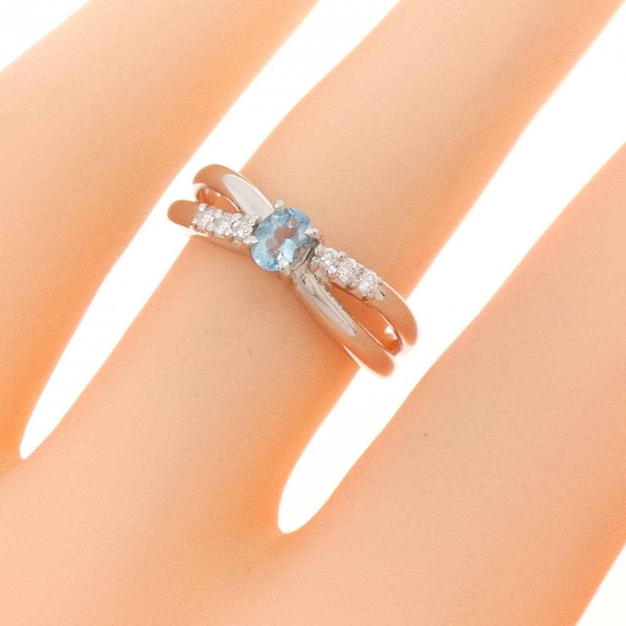 PT900 アクアマリン リング