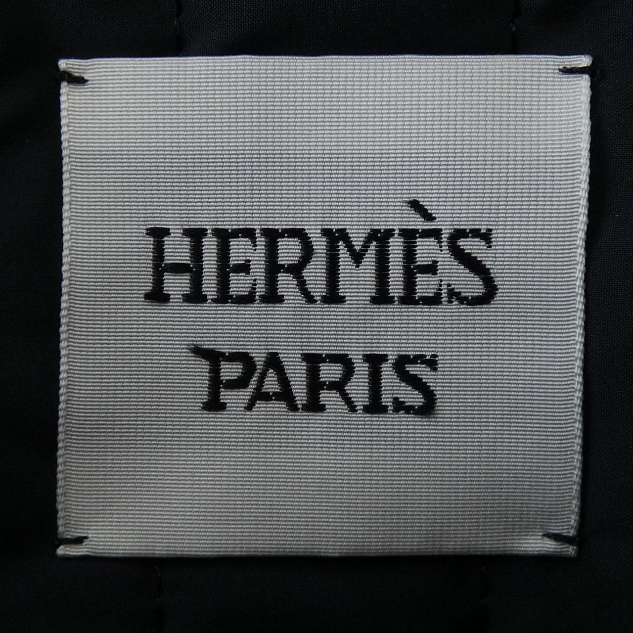 エルメス HERMES カルトゥッシュ クルードセル 6E0277DK ノーカラージャケット