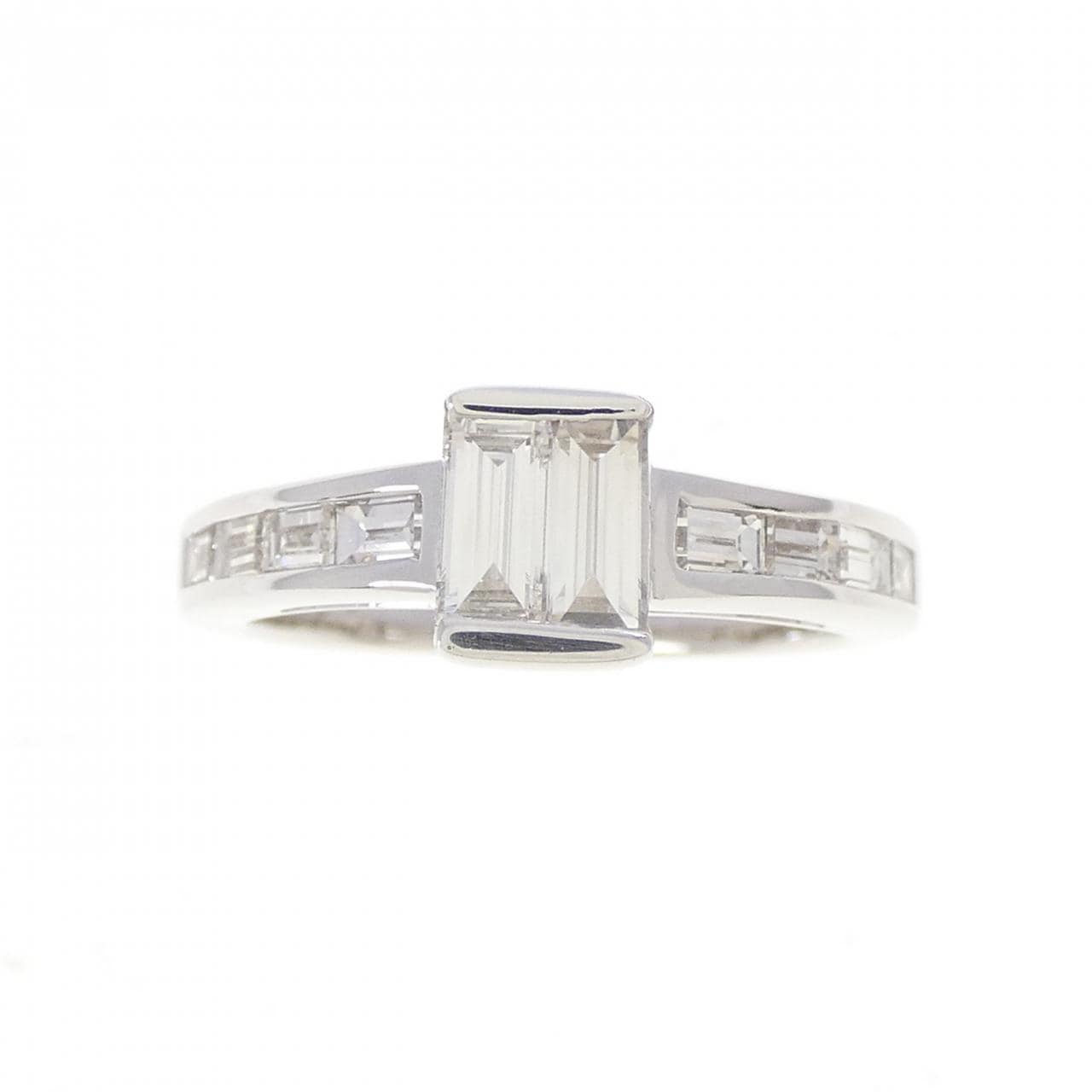 K18WG ダイヤモンド リング 0.81CT