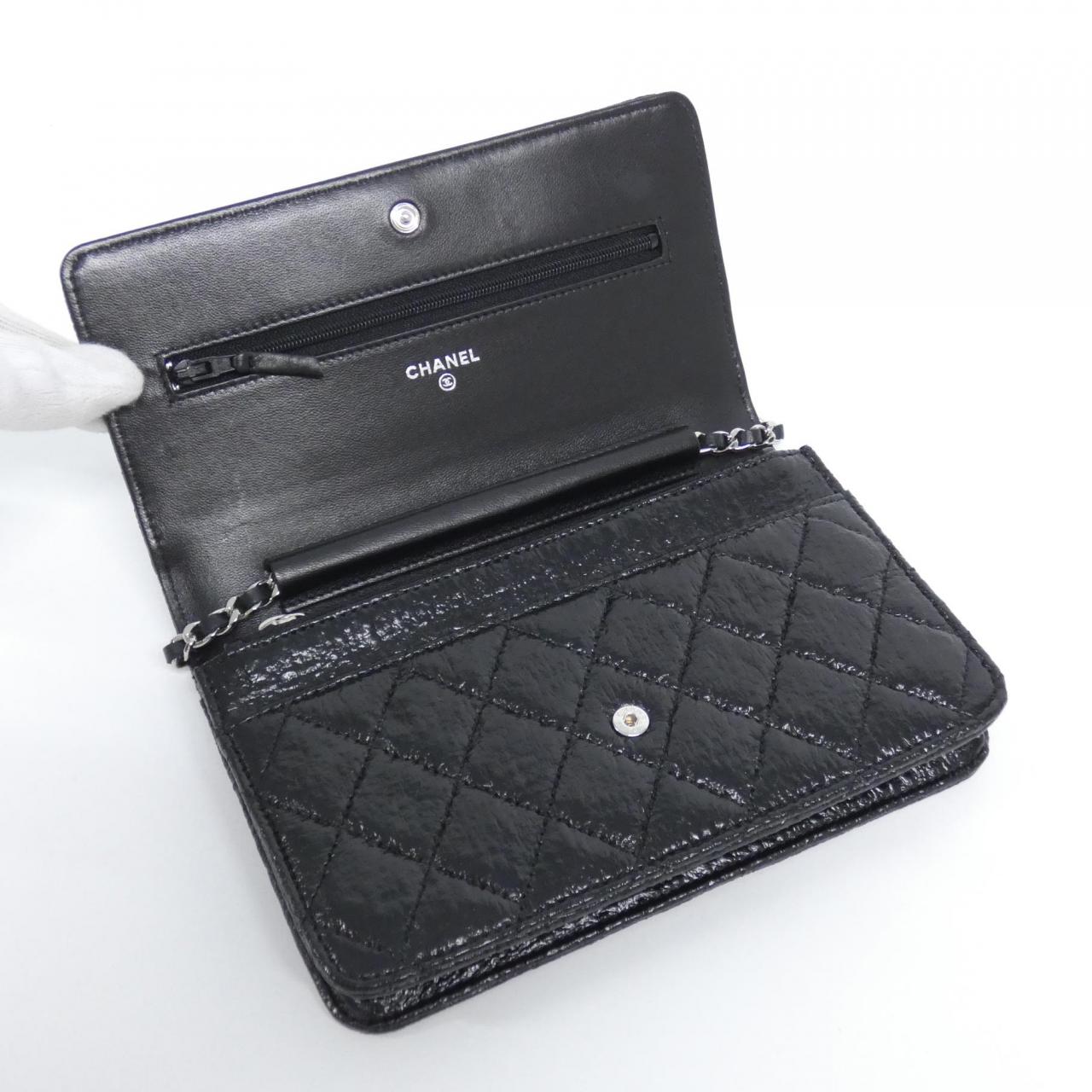 シャネル 68851 チェーンウォレット
