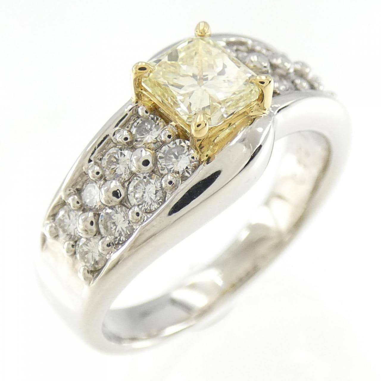 コメ兵｜PT/K18YG ダイヤモンド リング 0.55CT｜ジュエリー｜リング