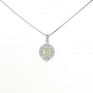 PT900/PT850 ダイヤモンド ネックレス 0.702CT