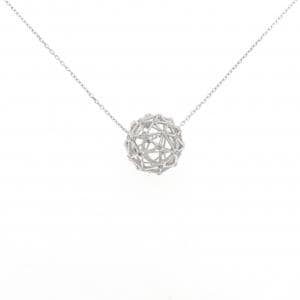K18WG ダイヤモンド ネックレス 0.27CT