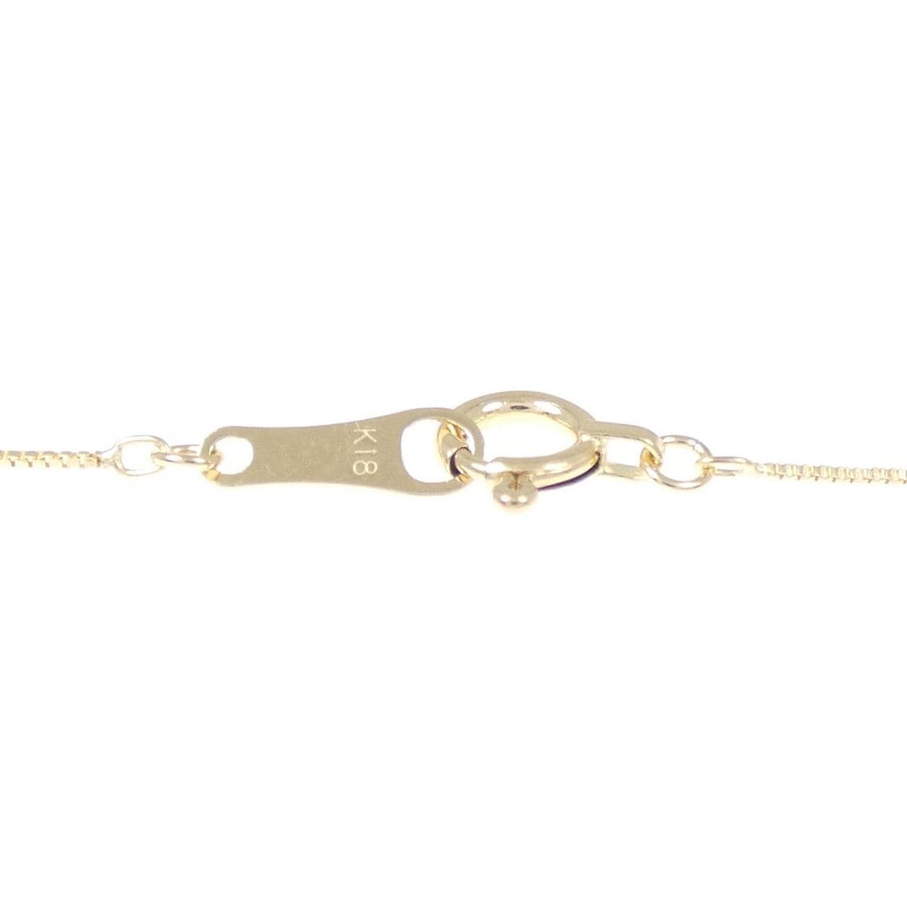 K18YG ダイヤモンド ネックレス 0.30CT