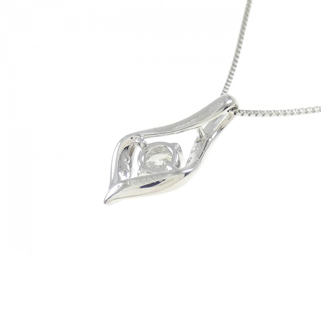 PT900/PT850 ダイヤモンド ネックレス 0.195CT