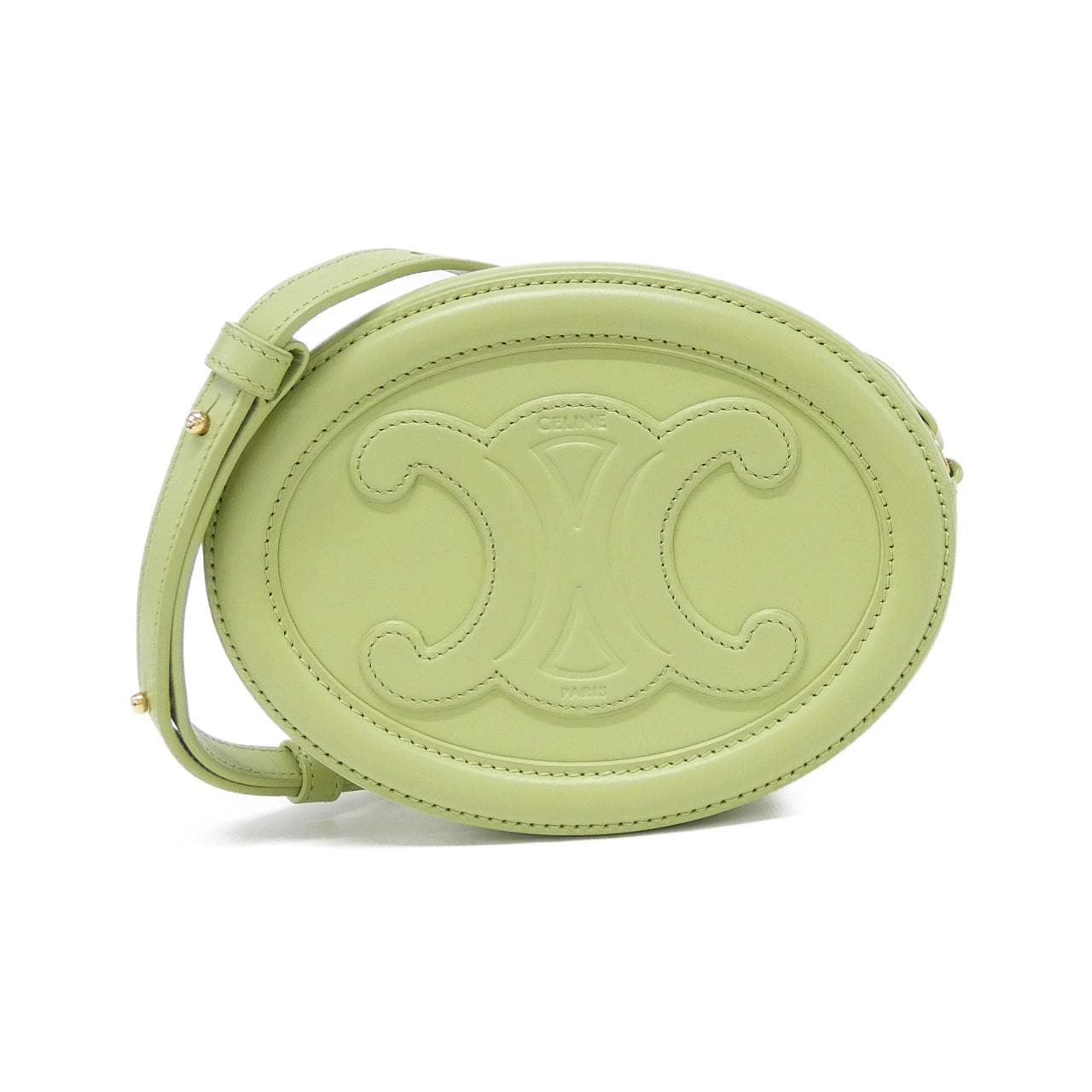 セリーヌ クロス ボディ オーバル パース 10I703DPQ ショルダーバッグ