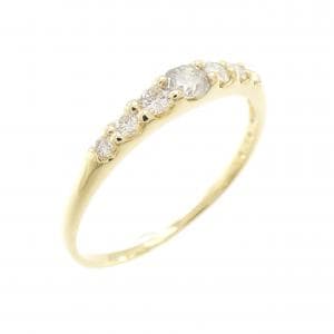K18YG ダイヤモンド リング 0.30CT