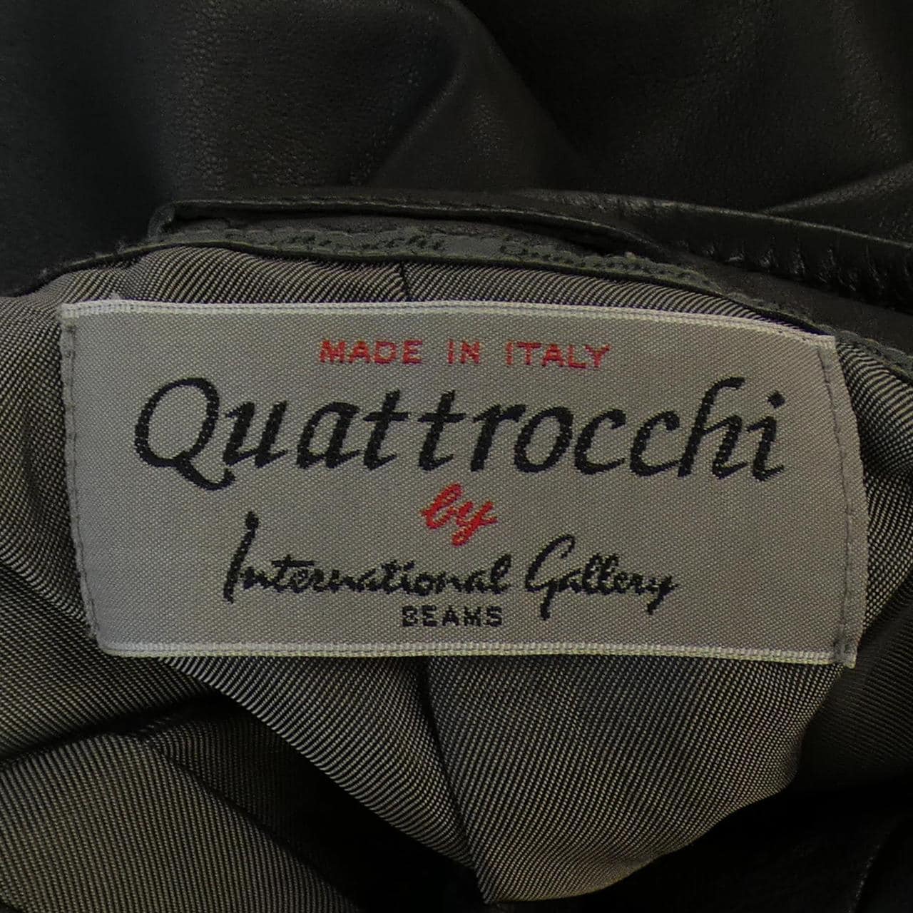 インターナショナルギャラリー INTERNATIONALGALLERY レザージャケット