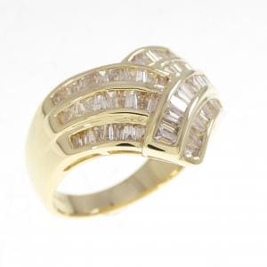 K18YG ダイヤモンド リング 1.00CT