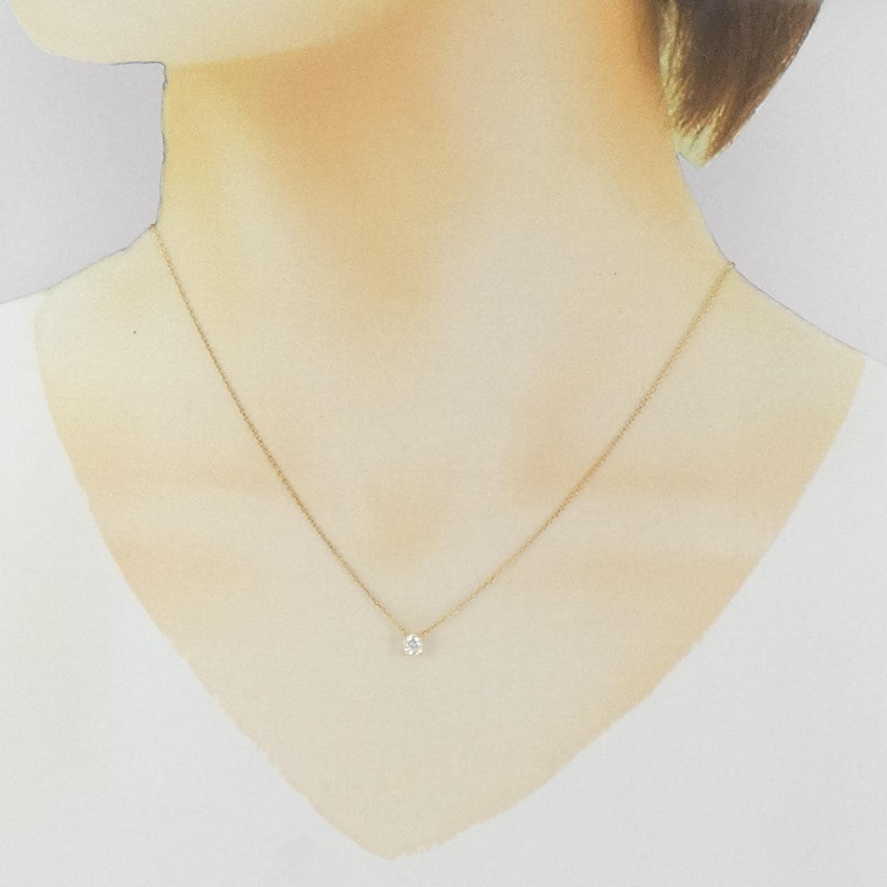ヴァンドーム ダイヤモンド ネックレス 0.276CT