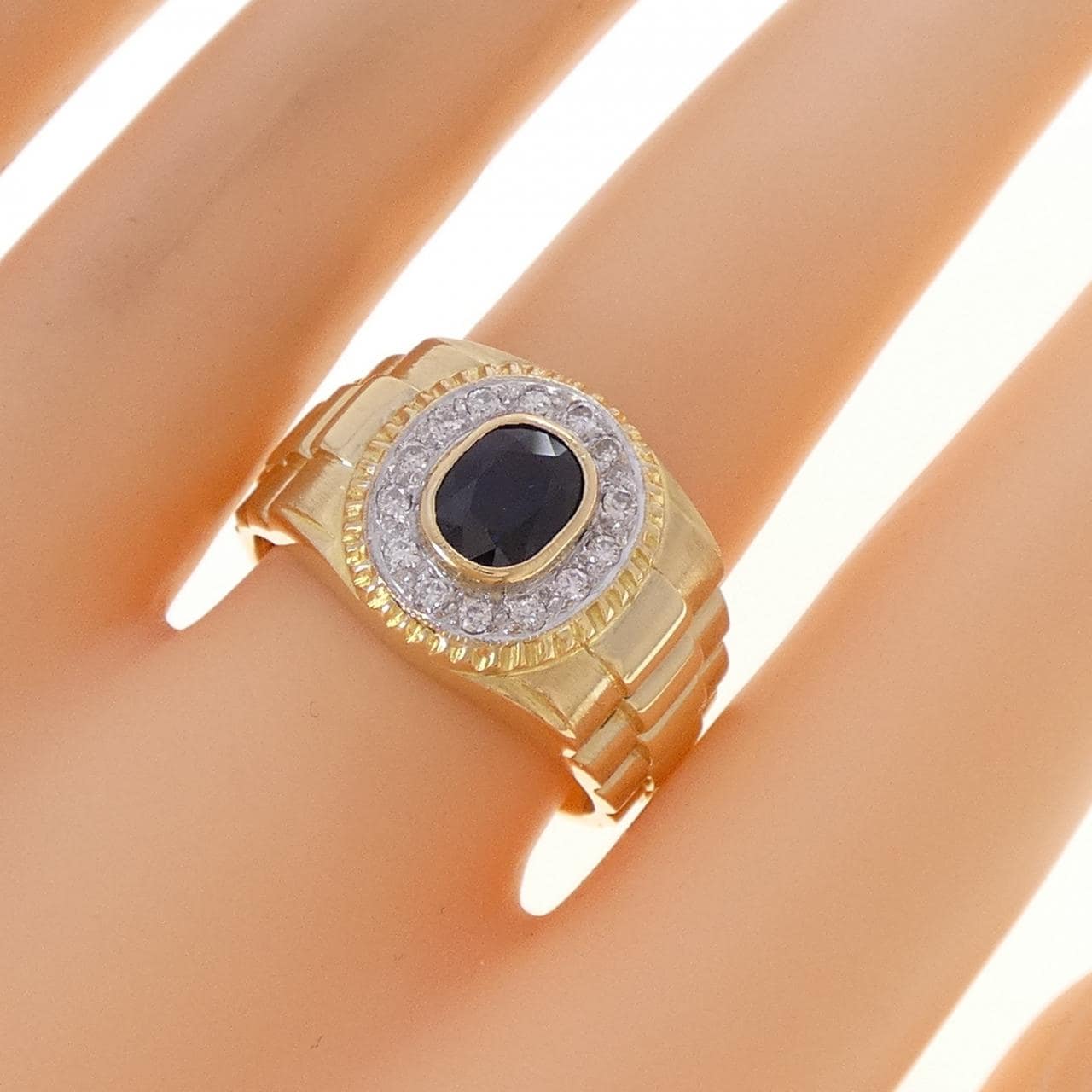 18KYG/18KWG サファイヤ リング